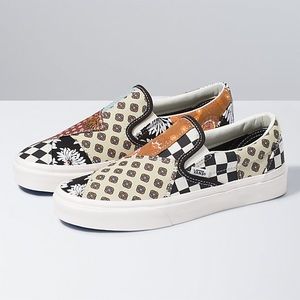 tiger patchwork vans (urban outfitters)